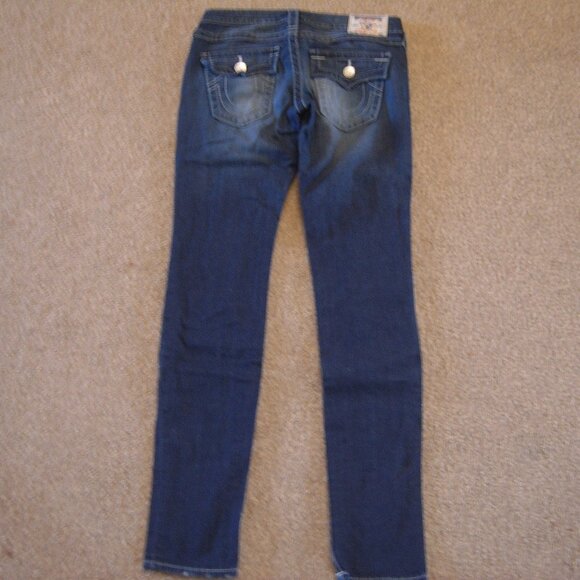 Like New Excellent Condition True Religion Women Jeans sz 26 Made in Mexico - Picture 2 of 5
